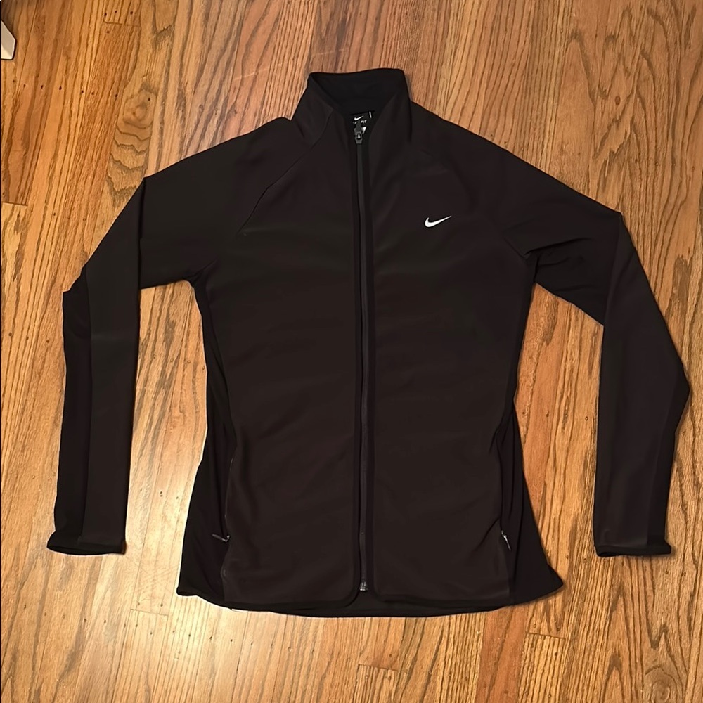 Nike Dri-Fit Black Athletic Jacket